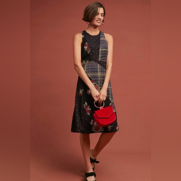 Anthropologie Dresses & Skirts - Anthropologie X Mauve Patterned Bliss Dress Size 6 NWOT